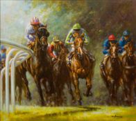 GRAHAM ISON (born 1945) British (AR) The King George IV & Queen Elizabeth Diamond Stakes,