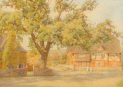 JAMES TOWERS (1853-1950) British (AR) Haversham, Near Sevenoaks, Kent Watercolour, signed,