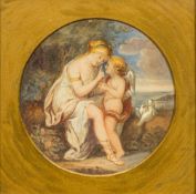 ENGLISH SCHOOL (19th century), After The Original Venus Chastising Cupid Watercolour,