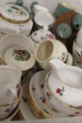 A large quantity of decorative ceramics