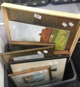 A quantity of pictures and prints