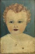 Portrait of a Baby, oil on canvas,