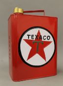 A Texaco can