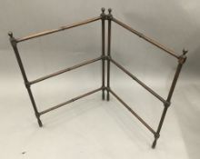 A 19th century mahogany clothes airer