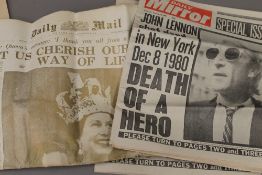 Beatles Interest: Daily Mirror dated Wednesday December 10th, 1980,