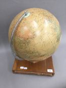 A vintage Phillips Challenge globe