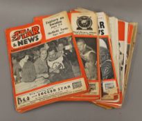 A quantity of 1950/60's Speeding magazines