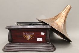 A gramophone