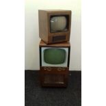 A vintage EKCO television and a KB television