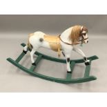 A vintage rocking horse