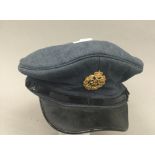 A RAF peaked hat