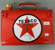 A Texaco wall can