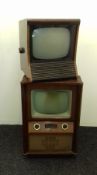 A vintage EKCO television and another vintage television