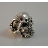 A skull ring