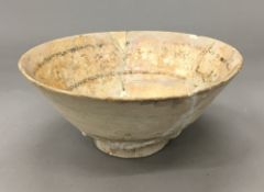 An early Persian pottery bowl