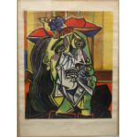 PABLO PICASSO, Crying Woman, print,