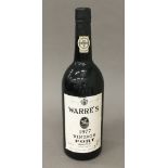 A bottle of Warre's 1977 vintage port