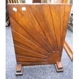 An Art Deco fire screen