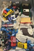 A quantity of vintage Scalextric equipment