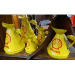 A set of Shell jugs