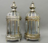 A pair of lanterns