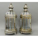 A pair of lanterns