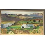 DAVINA MERRY (later Gibbs) (20th/21st century) British, Shepherds Croft, Inverness, oil on canvas,