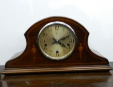 An Edwardian mantle clock