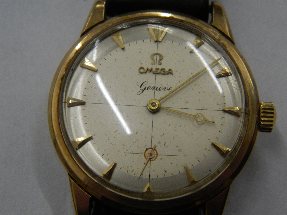 A 9 ct gold gentleman's Omega wristwatch - Image 2 of 2