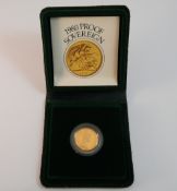 A 1980 proof sovereign