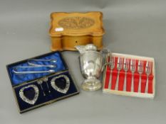 A quantity of silver plate, etc.