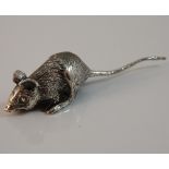 A silver mouse