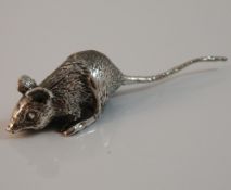 A silver mouse