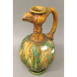 A Chinese pottery ewer