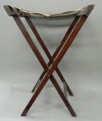 A Victorian butlers tray stand