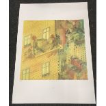 LEONARD ROSOMAN RA, limited edition print, The Back Drop New York,