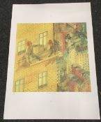 LEONARD ROSOMAN RA, limited edition print, The Back Drop New York,