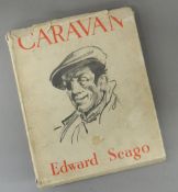 EDWARD SEAGO, Caravan, 1947, black and white illustrations,