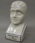 A Phrenology head