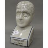 A Phrenology head