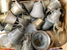 A quantity of various bells