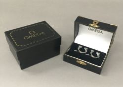 A pair of Omega cufflinks,