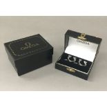 A pair of Omega cufflinks,