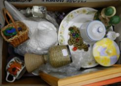 A quantity of miscellaneous ceramics, glass, etc.