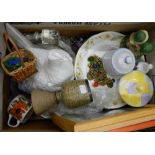 A quantity of miscellaneous ceramics, glass, etc.