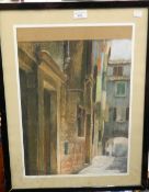 Two Venetian pastels,