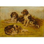 After SIR EDWIN HENRY LANDSEER (1802-1873) British, The Royal Pets, Windsor Castle, oil on canvas,