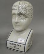 A Phrenology head