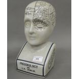 A Phrenology head