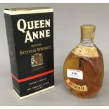A single bottle of Queen Anne Rare Scotch Whisky and a bottle of Haig Dimple Scotch Whisky